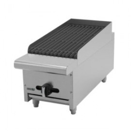 Asador Industrial A Gas Piedra Volcanica 12″ 1 Quemador AECRB-12 ASBER