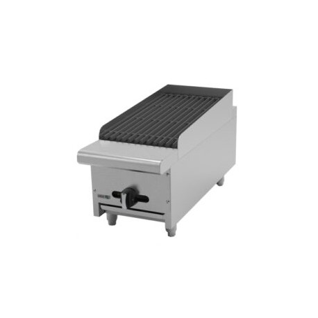 Asador Industrial A Gas Piedra Volcanica 12″ 1 Quemador AECRB-12 ASBER