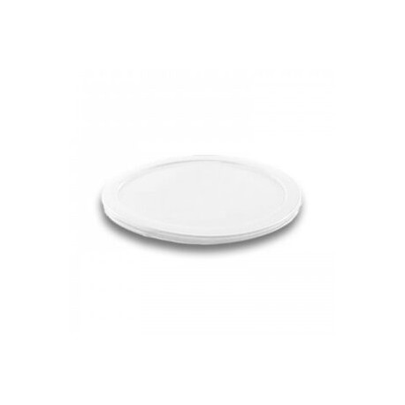 Tapa de polietileno, color blanca para recipiete redondo de 2 y 4 qt.TAPERE-24B CALEDONIA