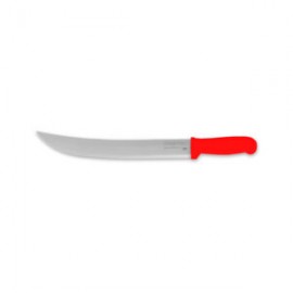 Cuchillo Bistecero Curvo 12” Color Rojo CABIC-12R RHINO