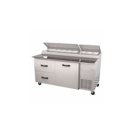 Mesa refrigerada para preparación de Pizza PTP-F21 IMBERA