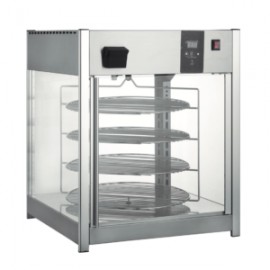 VITRINA CALIENTE GIRATORIA PARA PIZZA 16P PROTEK