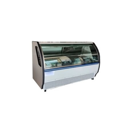 Vitrina Carnicera 2.5 m C. Curvo VCA2500AIX MASSER