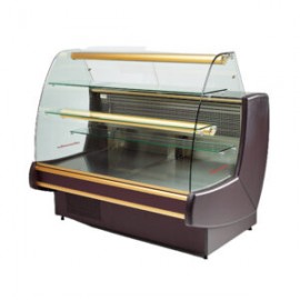 Vitrina pastelera de  vidrio Curvo VF-2P JORDAO