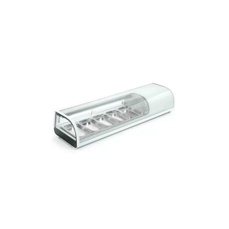 Vitrina refrigerada horizontal sobre mostrador para sushi 52L 135 CM NR-RTS52L MIGSA