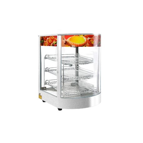 Vitrina caliente sobre mostrador 35 cm BB-HW-1P MIGSA