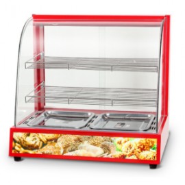 Vitrina caliente sobre mostrador 66 cm FB-BN660R MIGSA
