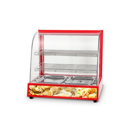 Vitrina caliente sobre mostrador 66 cm FB-BN660R MIGSA