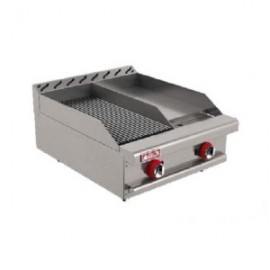 Asador Combianado + Plancha a Gas 1-ASR 1-G-MASTER