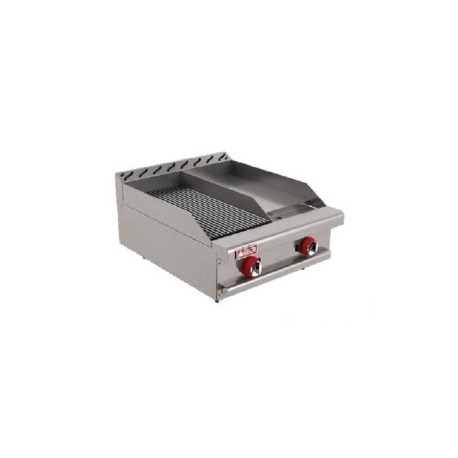 Asador Combianado + Plancha a Gas 1-ASR 1-G-MASTER