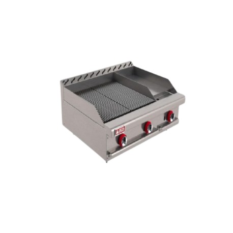 Asador Combianado + Plancha a Gas 2-ASR 1-G-MASTER