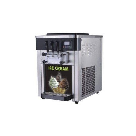 Helado suave sobremesa 3 salidas 18 Litros por hora NL-BQL-818BT MIGSA