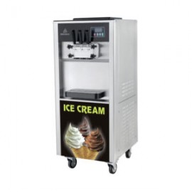 Máquina de helado suave a piso 3 salidas 20 L/HR 120V Y 220V BQL-825E/120 MIGSA