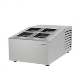 Topping Refrigerado Sobremesa 38 Cm 4 Insertos Sextos ATC-2+2 ASBER