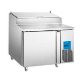 Mesa refrigerada de preparación para pizzas 1 puertas  310L  117.2 cm BE-PICL-1 MIGSA