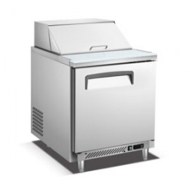 Mesa refrigerada de preparación para ensaladas 1  puerta 170L 68.6 cm BE-SCL-1 MIGSA