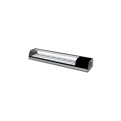 Vitrina Refrigerada Sobre Mostrador Sushi 175 Cm ACTC-69 ASBER