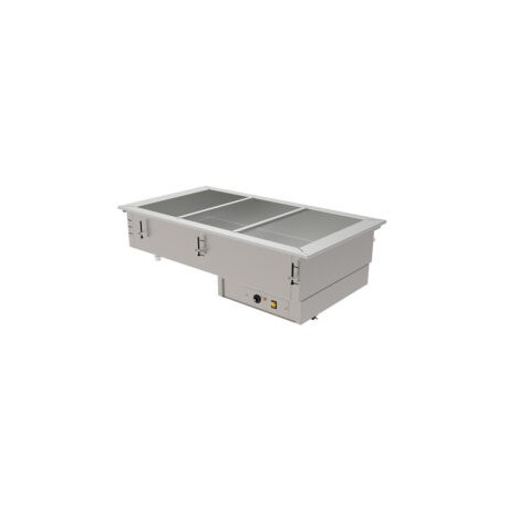 Baño maría eléctrico 3 enteros DBM-311-S-W EDENOX