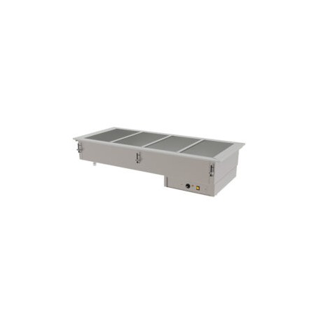 Baño maría eléctrico 4 enteros DBM-411-S-W EDENOX