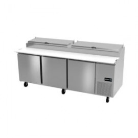 Mesa Refrigerada De Preparacion De Pizzas 3 Puerta 237 Cm APTP-93 ASBER