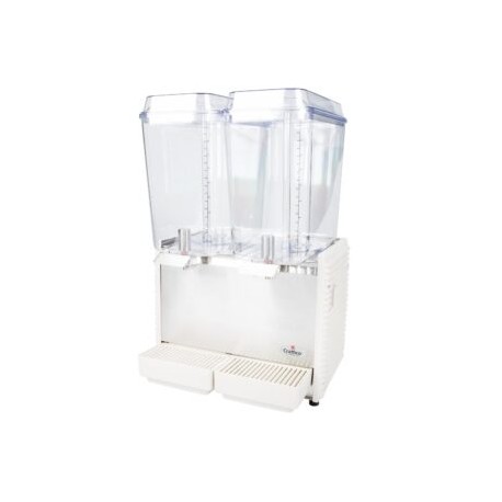 Dispensador de bebidas 2 tazones GC-D25-4 CRATHCO