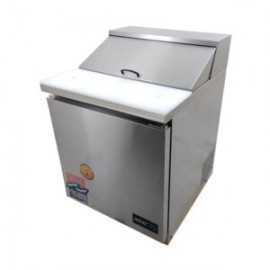 Mesa Refrigerada Megatop De Preparacion De Sandwiches Y Ensaladas 1 Puerta 68.5 Cm APTM-27-12 ASBER