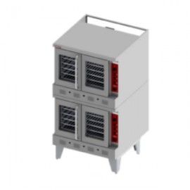 Horno de Convección Doble a Gas HCA-D (Ráfaga)