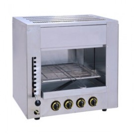 Salamandra gratinador a gas 62 cm con Infrarrojos  posicion variable BB-HGS-14 MIGSA