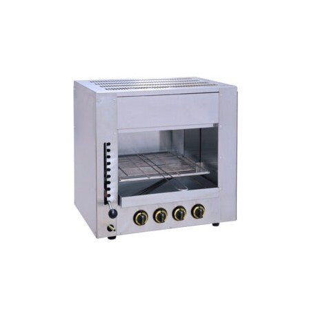 Salamandra gratinador a gas 62 cm con Infrarrojos  posicion variable BB-HGS-14 MIGSA