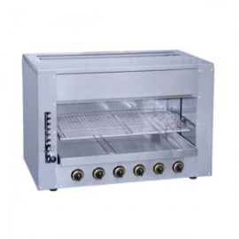 Salamandra gratinador a gas 88  cm con Infrarrojos  posicion variable BB-HGS-16 MIGSA