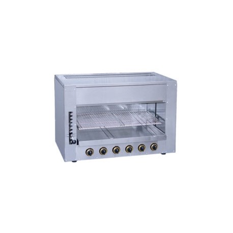 Salamandra gratinador a gas 88  cm con Infrarrojos  posicion variable BB-HGS-16 MIGSA