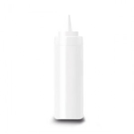 Recipiente para aderezo de polietileno, transparente 24 oz.RECAD-24T CALEDONIA