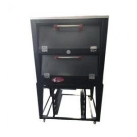 Horno de gaveta s/cristal para pizza 2 charolas TAH-02SP La Tahona