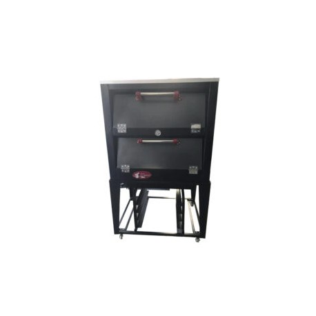 Horno de gaveta s/cristal para pizza 2 charolas TAH-02SP La Tahona