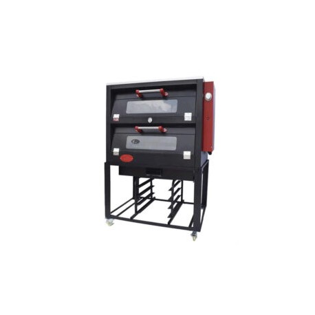 Horno de gaveta c/cristal para pizza 2 charolas TAH-02CP La Tahona