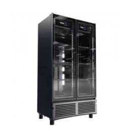 Refrigerador Vertical 2 Puertas de Vidrio VR-26 (Linea Cobalt) IMBERA