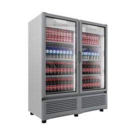 Refrigerador Vertical 2 Puertas de Vidrio VR-35-2PC IMBERA