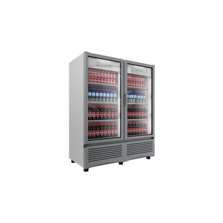 Refrigerador Vertical 2 Puertas de Vidrio VR-35-2PC IMBERA