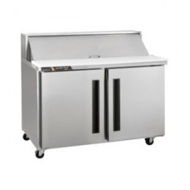 Mesas de preparación 36”, 15 insertos, puertas sólidas, MEGATOP CLPT-3615-SD CENTERLINE