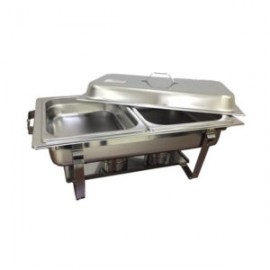 Chafing dish de 9 lts. con 2 insertos medios DC-431- MIGSA