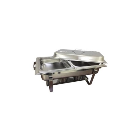 Chafing dish de 9 lts. con 2 insertos medios DC-431- MIGSA