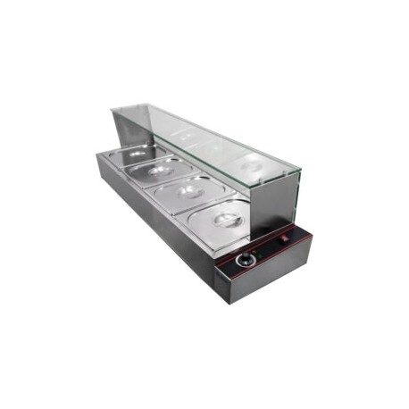 Baño maría eléctrico 4 insertos 1000W FB-BNB23 MIGSA