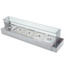 Baño maría eléctrico 5 insertos 1000W FB-BNB24 MIGSA