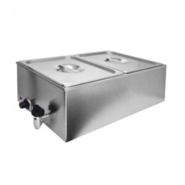 Baño maría eléctrico 2 insertos 1200w AH-ZCK165AT-2 MIGSA