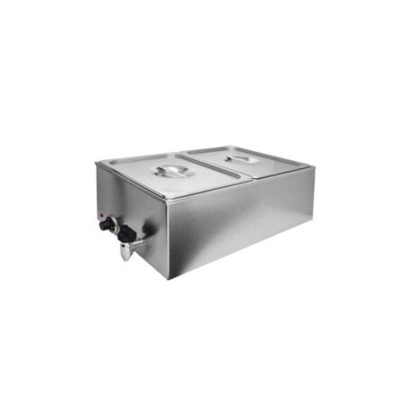 Baño maría eléctrico 2 insertos 1200w AH-ZCK165AT-2 MIGSA