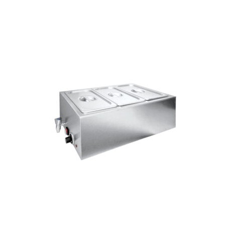 Baño maría eléctrico 3 insertos 1200w AH-ZCK165AT-3 MIGSA