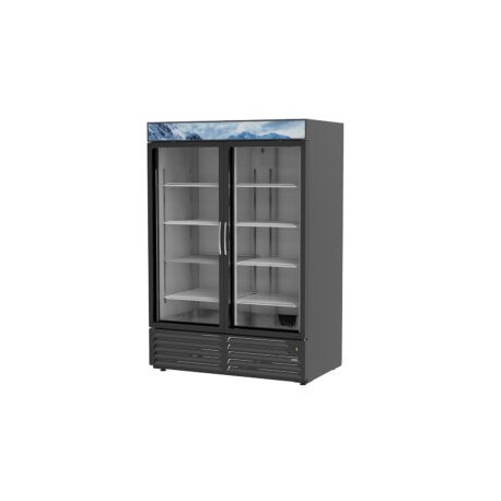 Refrigerador Comercial 2 Puertas De Vidrio 49 Pies ARMD-49 ASBER