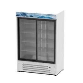 Refrigerador Comercial 2 Puertas De Vidrio 47 Pies ARMD-47-SD ASBER