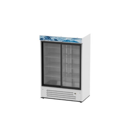 Refrigerador Comercial 2 Puertas De Vidrio 47 Pies ARMD-47-SD ASBER
