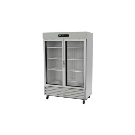 Refrigerador Industrial 2 Puertas De Vidrio 49 Pies ARR-49-G-H ASBER